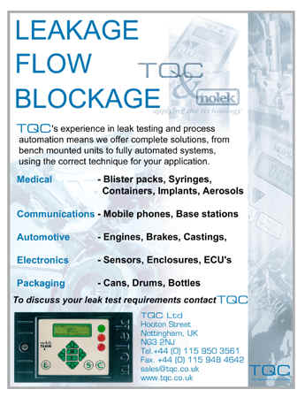 test machinery from tqc