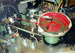 Vibratory bowl feeder for 'O' rings part of an automatic assembly system
